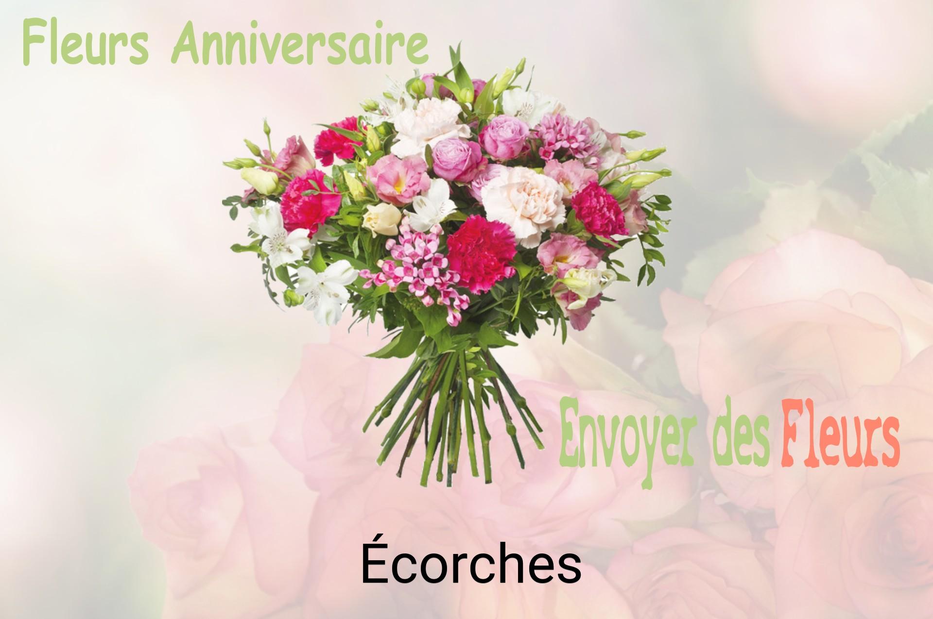 Bouquet de fleurs d’anniversaire livré à Écorches